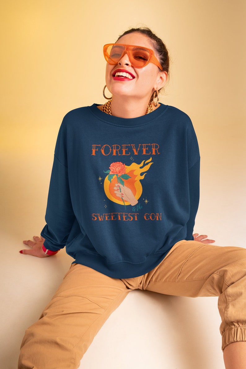cowboy like me evermore sweatshirt . taylor swift forever is image 1