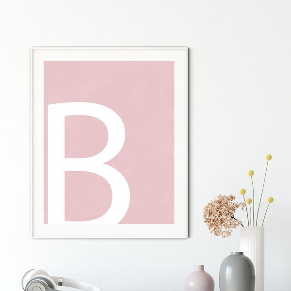 Letter B Poster - Etsy