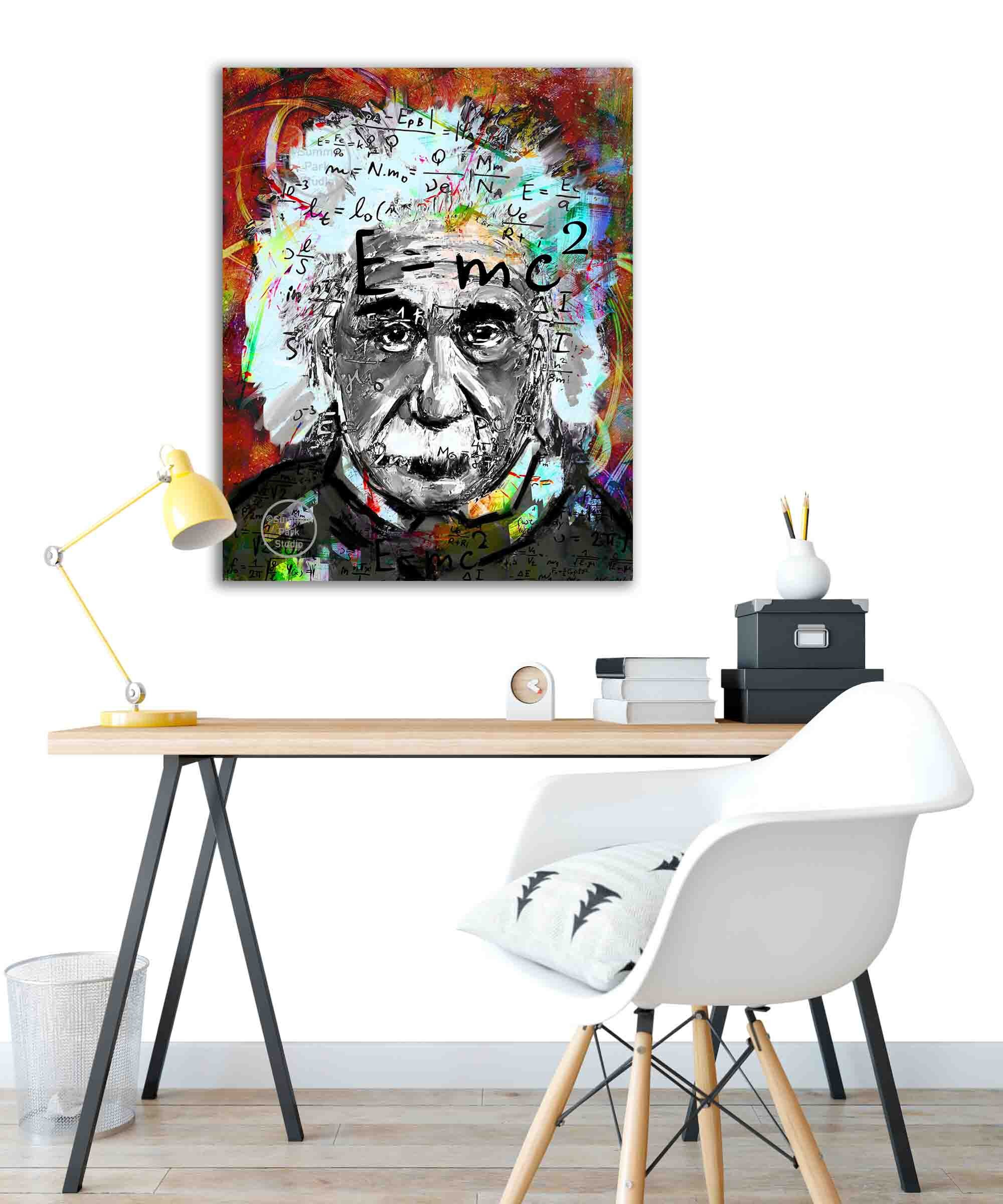 Physicist Wall Art Print Science Student College Smart Genius Etsy
