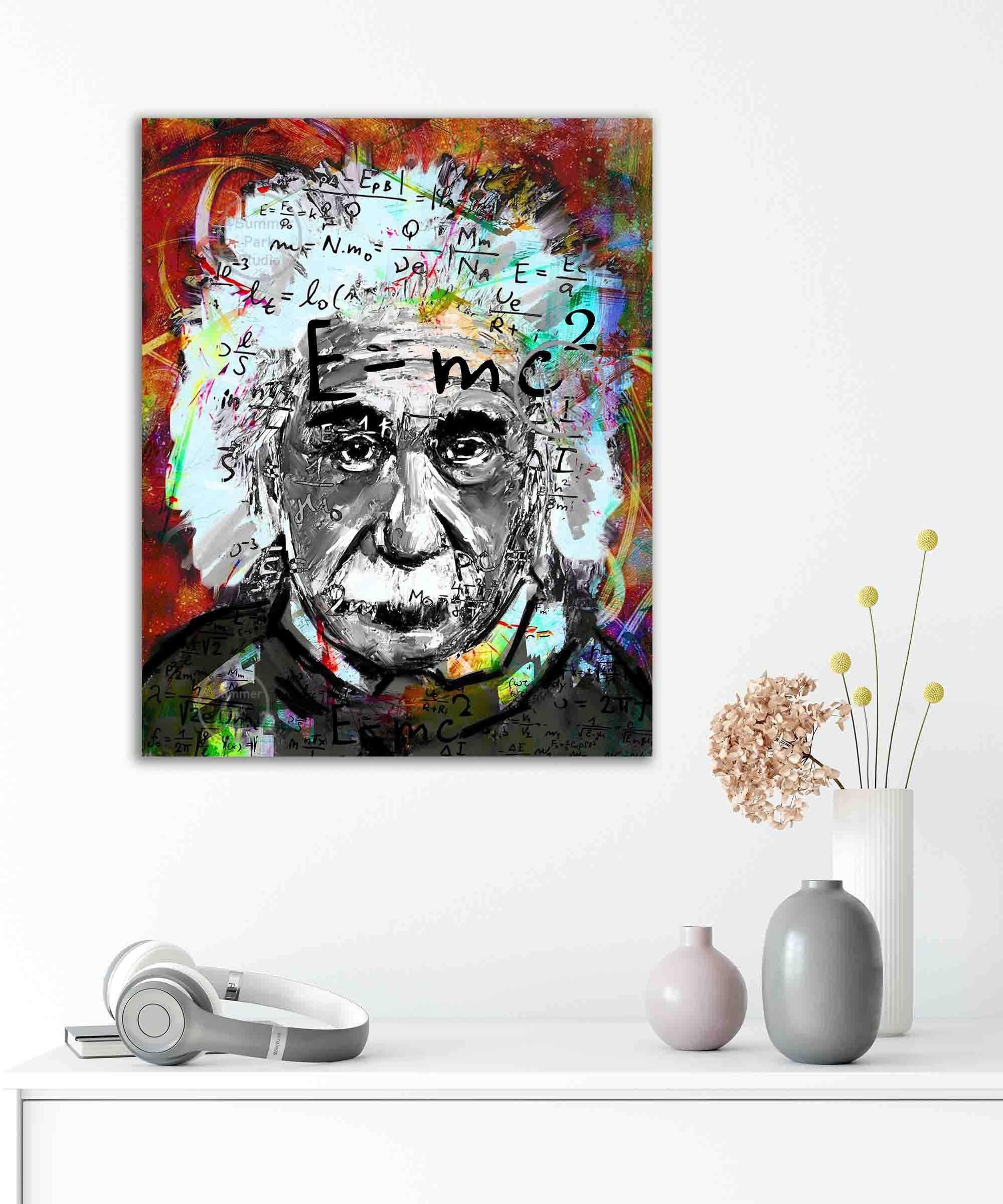 Physicist Wall Art Print Science Student College Smart Genius Etsy