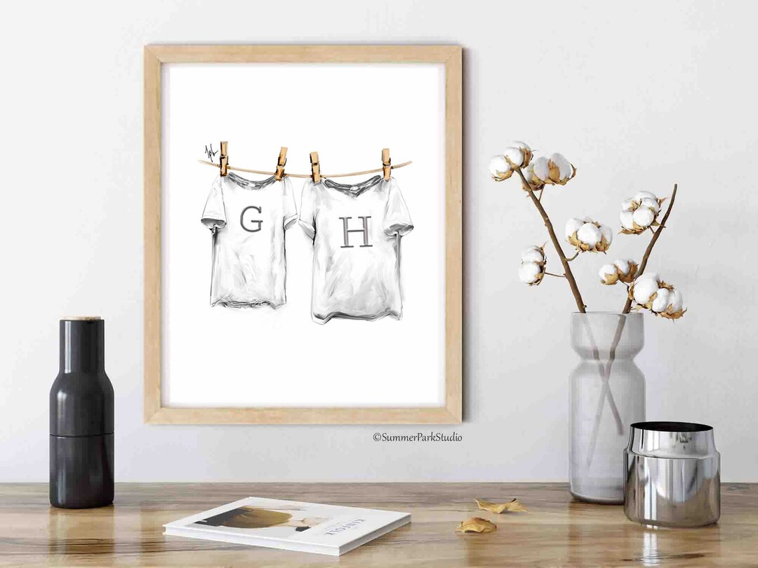 Laundry Room Decor Wall Art for Laundry Room Custom Art Print Etsy