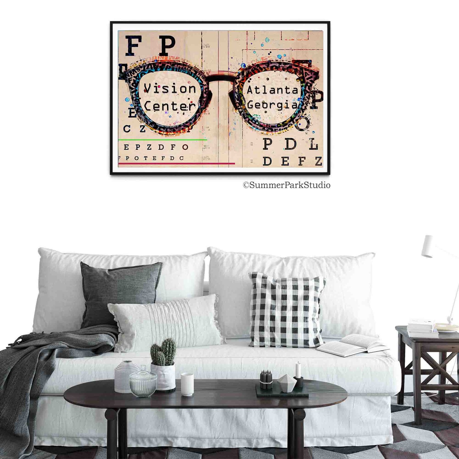 Eye Chart Wall Art Vintage Eye Chart Optometry Optician Etsy Eye Chart Wall Art