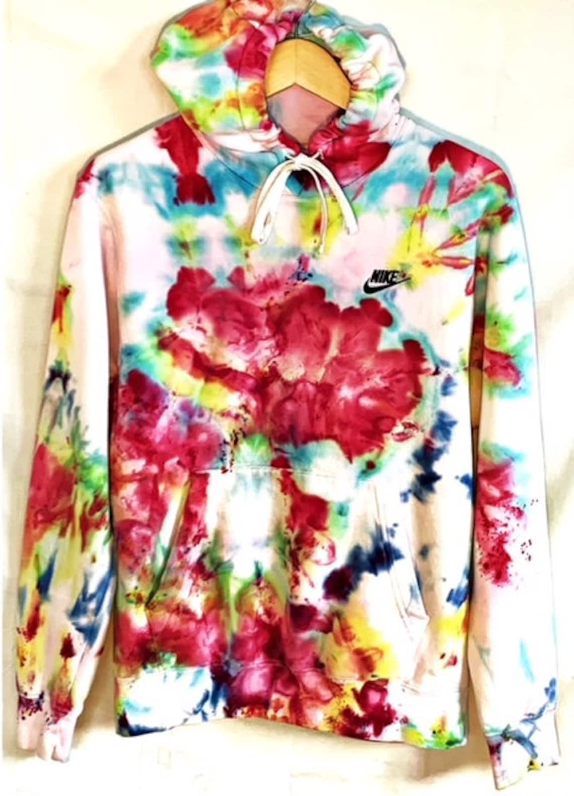 nike tie dye sweatshirt