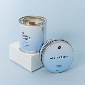 White Rabbit | Rice + Milk + Vanilla | Soy Wax Candle | From Montreal