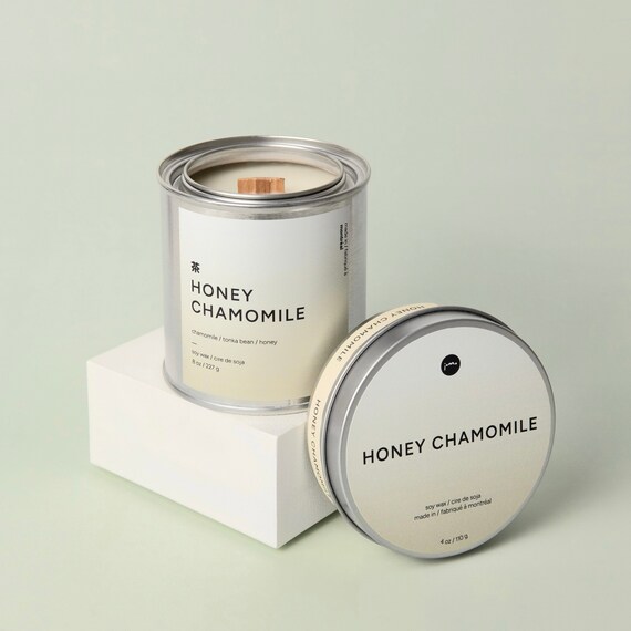 Honey Chamomile Chamomile Tonka Bean Honey Soy Wax Etsy