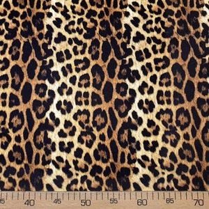 Leopard Print Fabric Leopard Skin Animal Print Fabric for Home Decor, Leopard Skin Sofa Fabric, Chair Upholstery Fabric by the Yard image 5