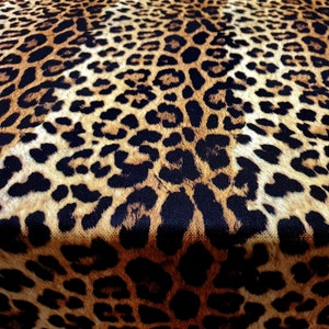 Tessuto con stampa leopardata - Tessuto con stampa animalier in pelle di leopardo per arredamento, tessuto per divani in pelle di leopardo, tessuto per tappezzeria di sedie tagliato su misura