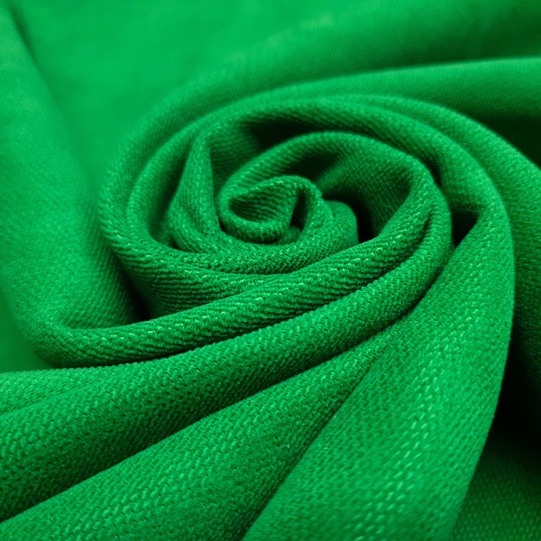 Green Forest Tapestry Upholstery Fabric Etsy