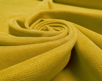 Mosterdgele microvezelstof: 55" bekleding en woondecoratie