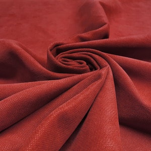 Brick Red Upholstery Fabric: 55&quot; Wide Tapestry Furnishing