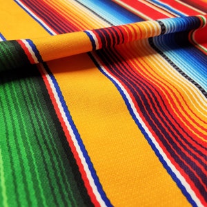 Colorful Striped Upholstery Fabric: Summer Home Decor, By The Yard