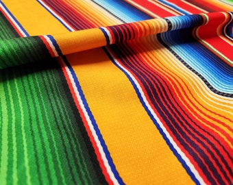 Colorful Striped Upholstery Fabric: Summer Home Decor, By The Yard
