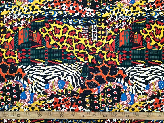 Exotic African Animal Print Fabric: Leopard, Zebra, Cheetah, Snake Skin Upholstery