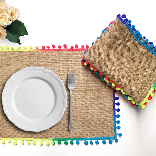 Hessian Placemats Etsy UK