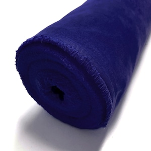 Navy Blue Upholstery Fabric: 55&quot; Wide Microfibre Polyester