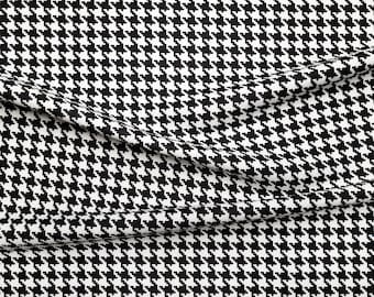 Houndstooth Fabric: Black and White Upholstery & Drapery - By The Yard