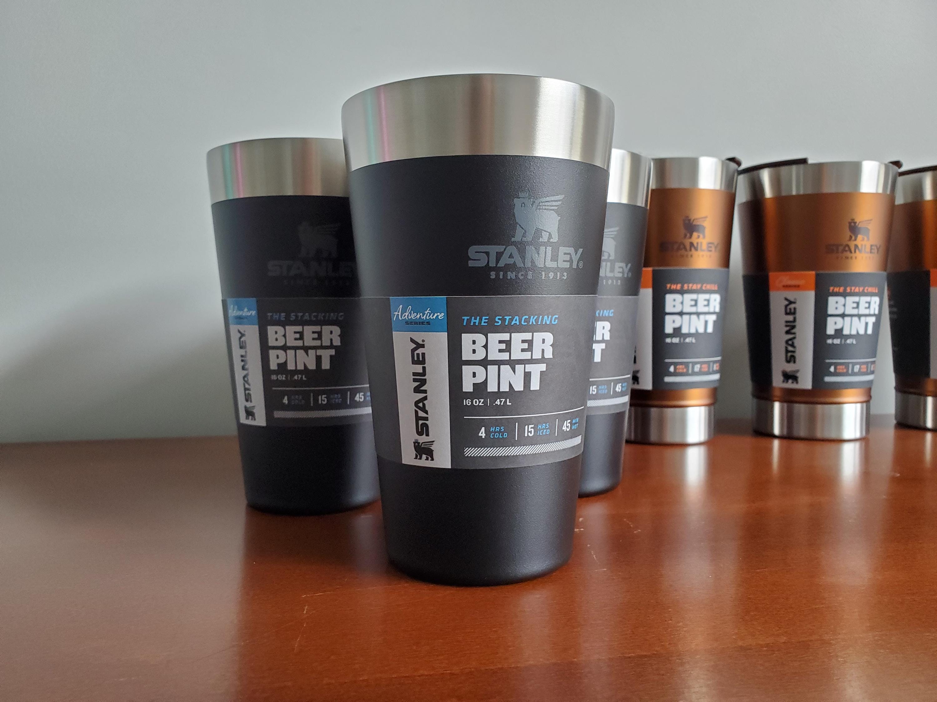 STANLEY Stacking Pints 4個セット Stanley Adventure Stacking Beer Pint Set 16oz - 4 pack