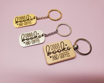 Ready to Ship Keychains - super gift idea - ship within a day a they are made up and ready - 3.75" total length - top quality