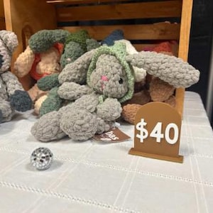 Mini Acrylic Arched Price Signs for your Craft Shows, Bazaars, Farmer's Markets, Consignment Shops - you name it, lots of colours - 3 sizes