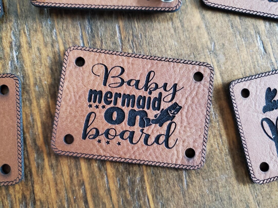 Fishing/nautical Baby Hat Rivet Tags - Cutest Little Fisher or Sailor 1 ...