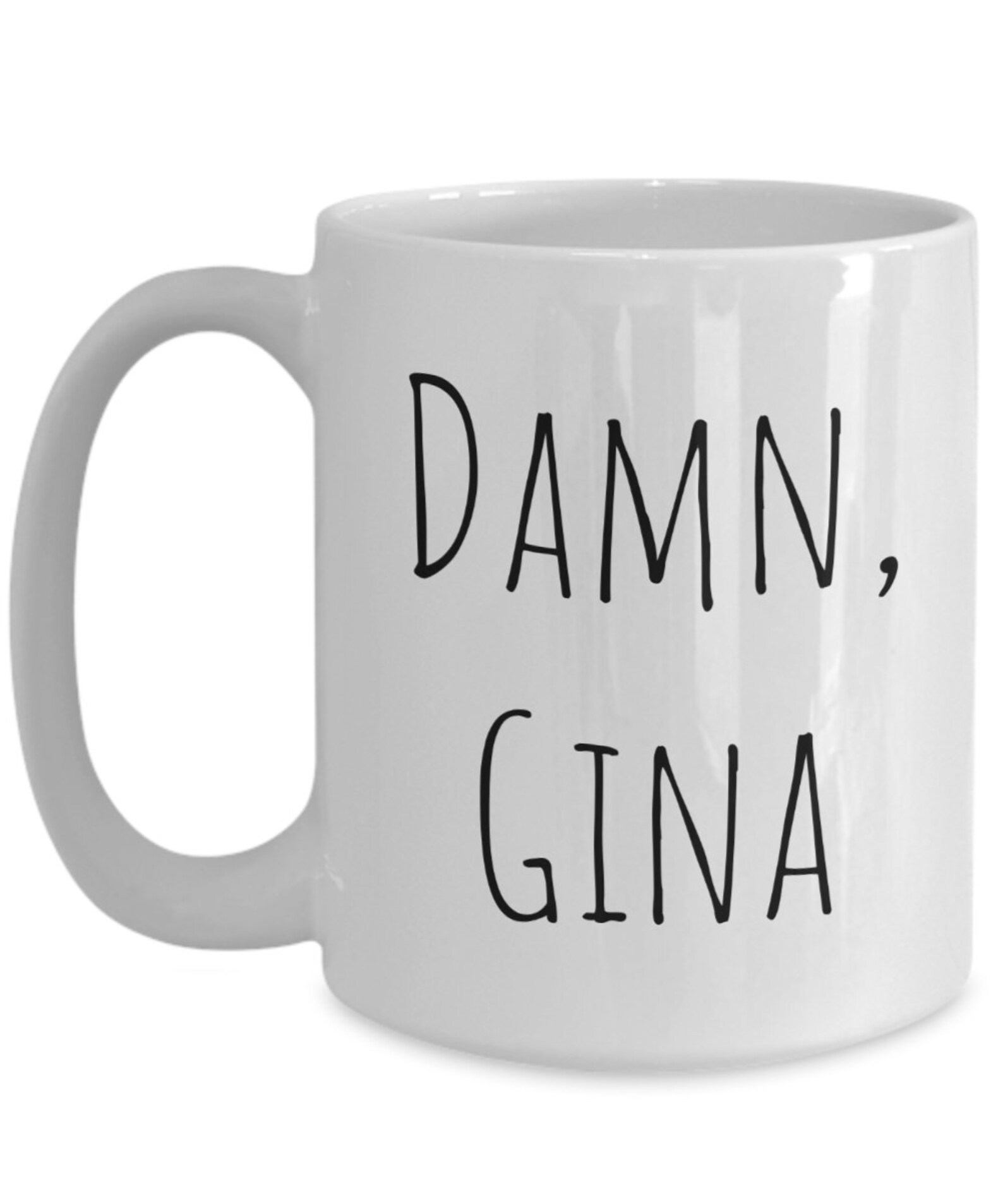 Damn Gina 90s Nostalgia Damn Gina Martin Damn Gina Mug 90s Etsy