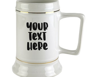 Personalized Sublimation Stein