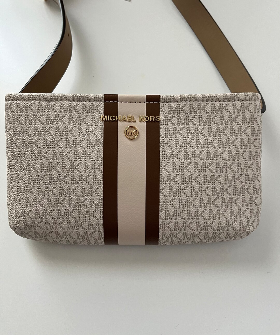 Michael Kors NWT Adjustable Belt Bag - Etsy Michael Kors NWT Adjustable Belt Bag - Etsy