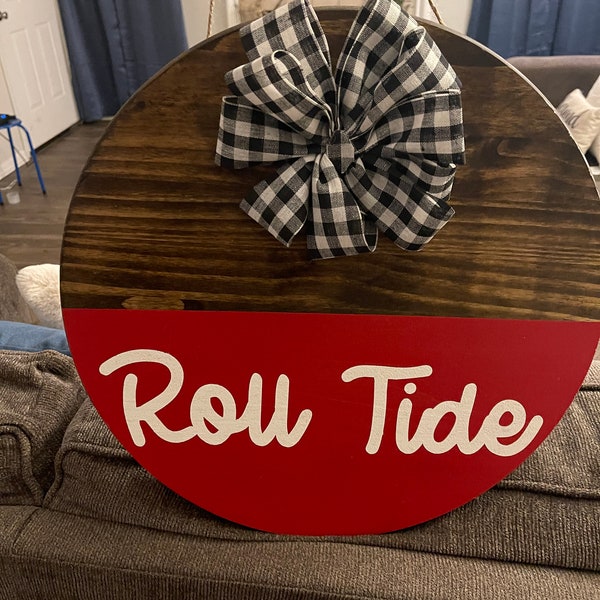 Roll Tide Door Hanger