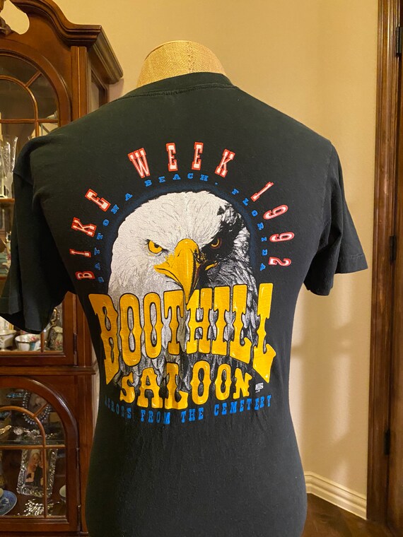 Vintage 1992 Boot Hill Saloon Daytona Bike Week Motorcycle Rally 