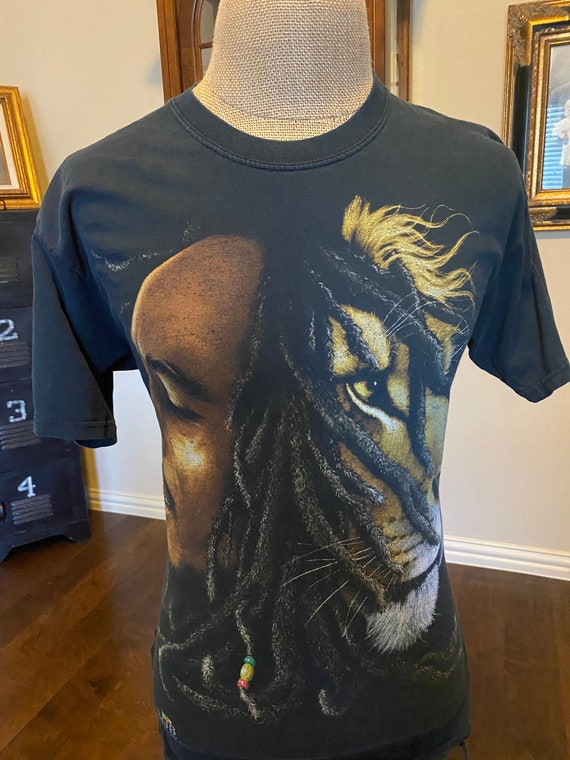 vintage zion lion raggae レゲエシャツ90s 80s