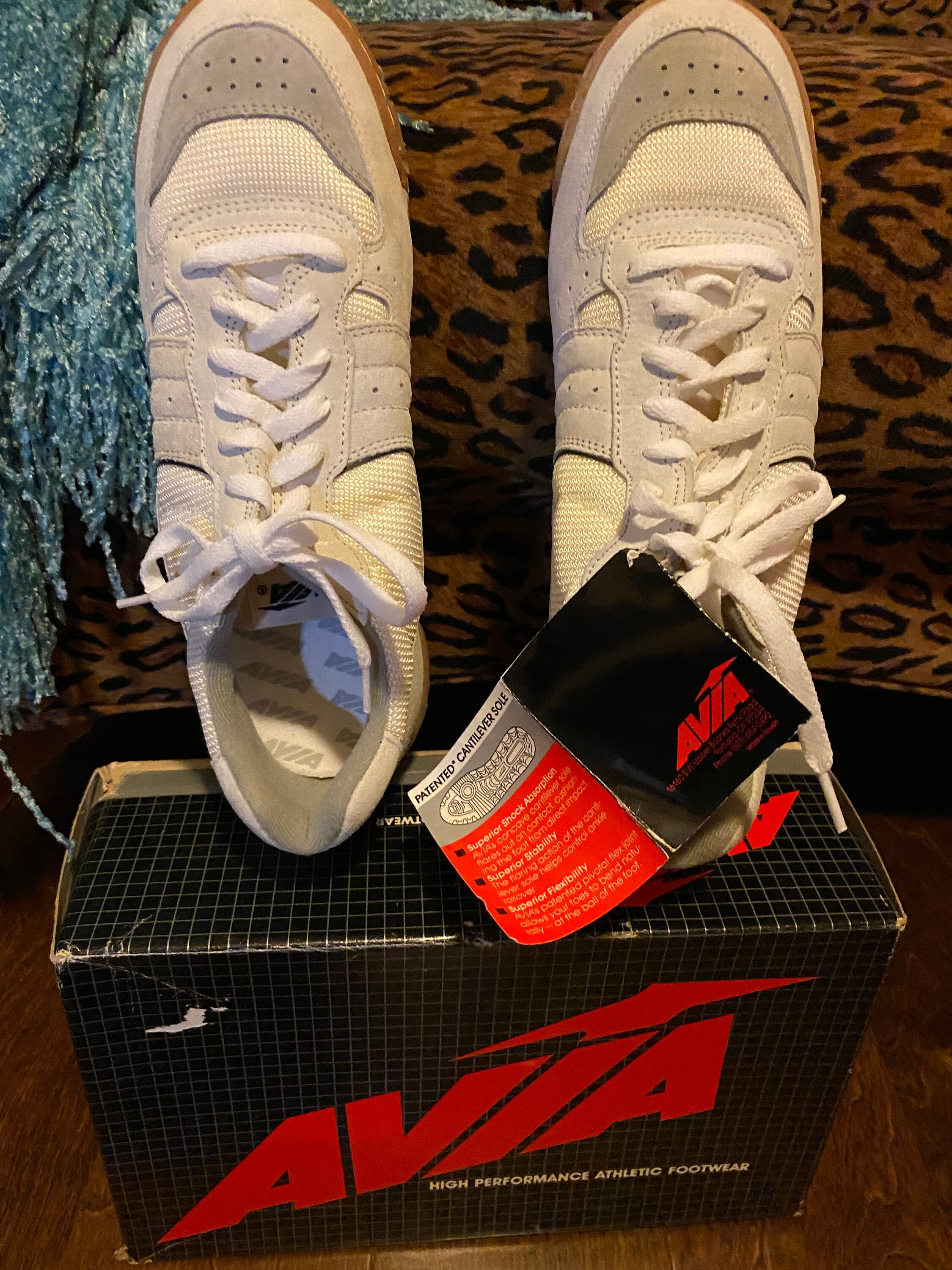 Vintage Early 80s NOS AVIA High Performance Athletic Footwear for 