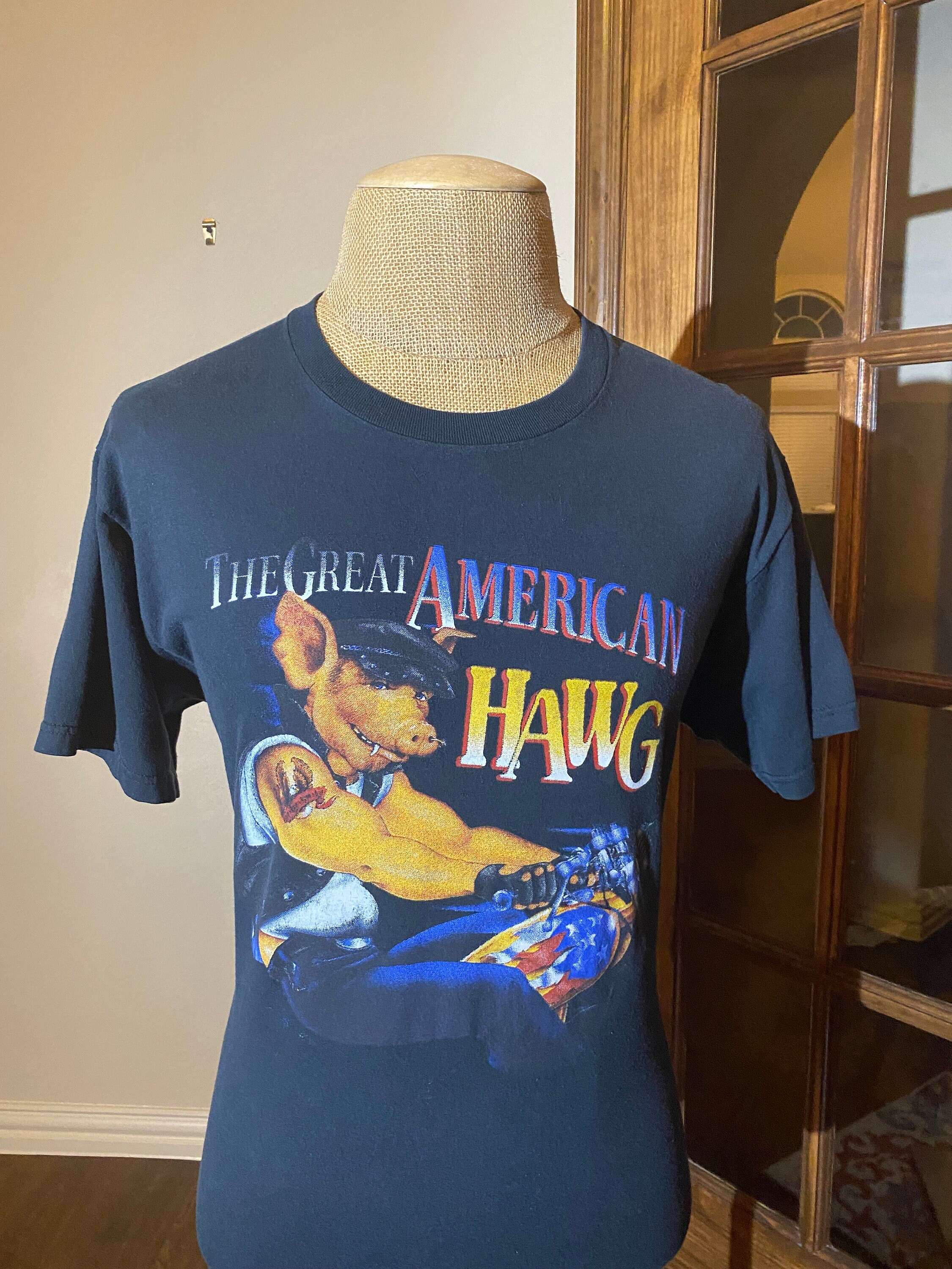 VTG Harley Davidson Motorcycle the American Hawg Ch0pper Biker 
