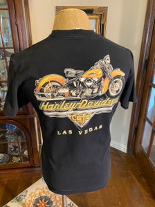 Las Vegas Harley Tee - Etsy