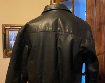 Vintage Canyon Outback Leather Jacket MILLIONAIR DALLAS Like New Worn Twice  100% Cowhide Leather