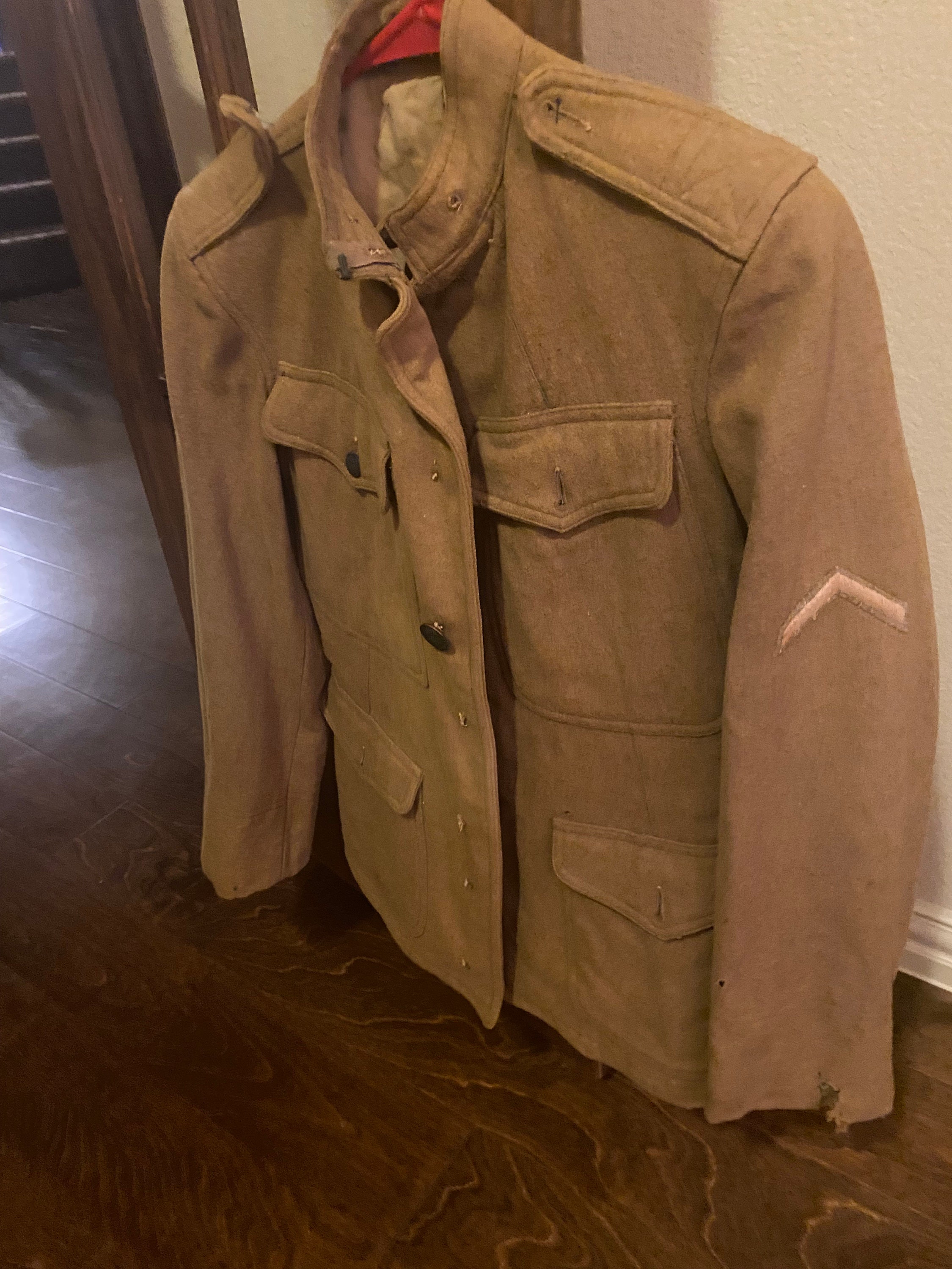 Vtg Dough Boy 1917 WWI wool uniform coat rare jacket Etsy