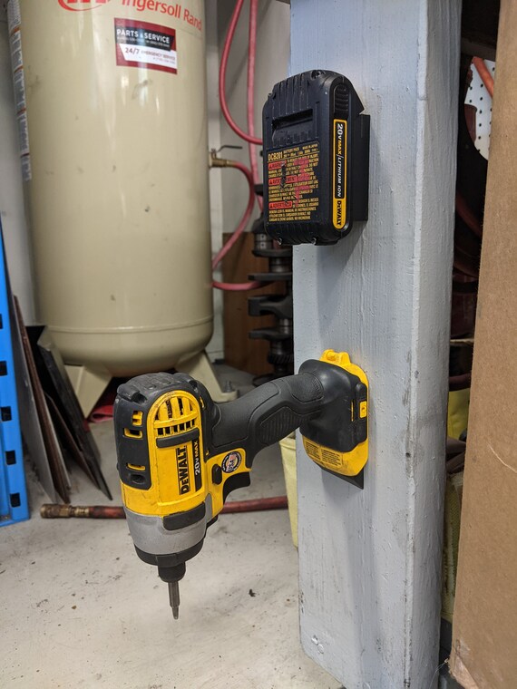 Dewalt Tool and Battery Holders Etsy