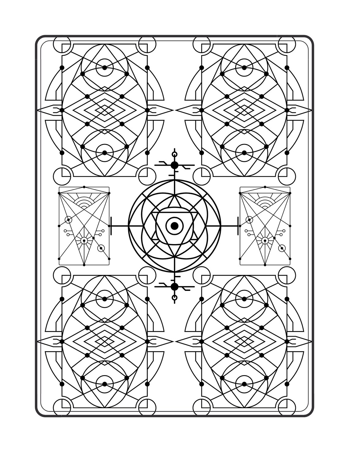 30 Sacred Symbols Coloring Pages-Kids Activities-Adult | Etsy