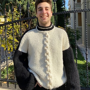 Cozy white sweater best sale