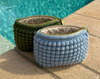 ◆極美品/近年モデル/3way◆Tod's ミキーバッグ アクセサリーポーチ 手編みの3Dかぎ針編みポーチ：ボブルコスメバッグ - Etsy 日本