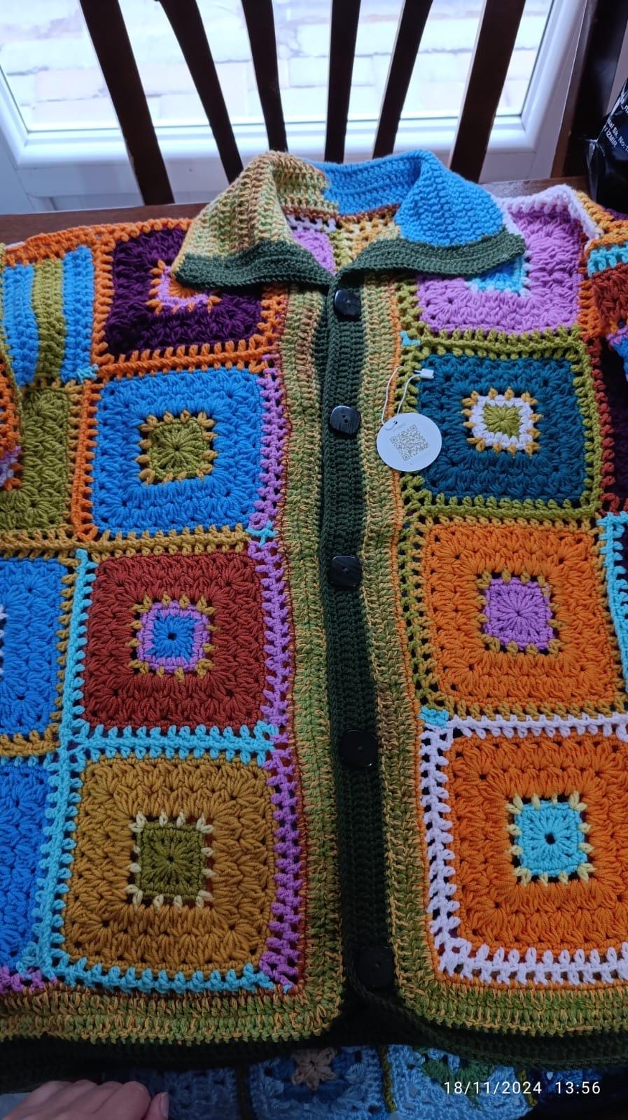 Buy Handmade Granny Square Cardigan, Colorful Crochet Sweater, Patchwork Cardigan, Knitted Cardigan, Unisex Jacket, Handmade Cardigan Online in India - Etsy Buy Handmade Granny Square Cardigan, Colorful Crochet Sweater, Patchwork Cardigan, Knitted Cardigan, Unisex Jacket, Handmade Cardigan Online in India - Etsy