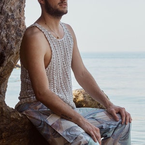 Weiß schlichtes Tank Top, häkeln Tank Top, weißes Top, Schlichtes Top, weißes Tank Top, handgemachtes Top, Party Top