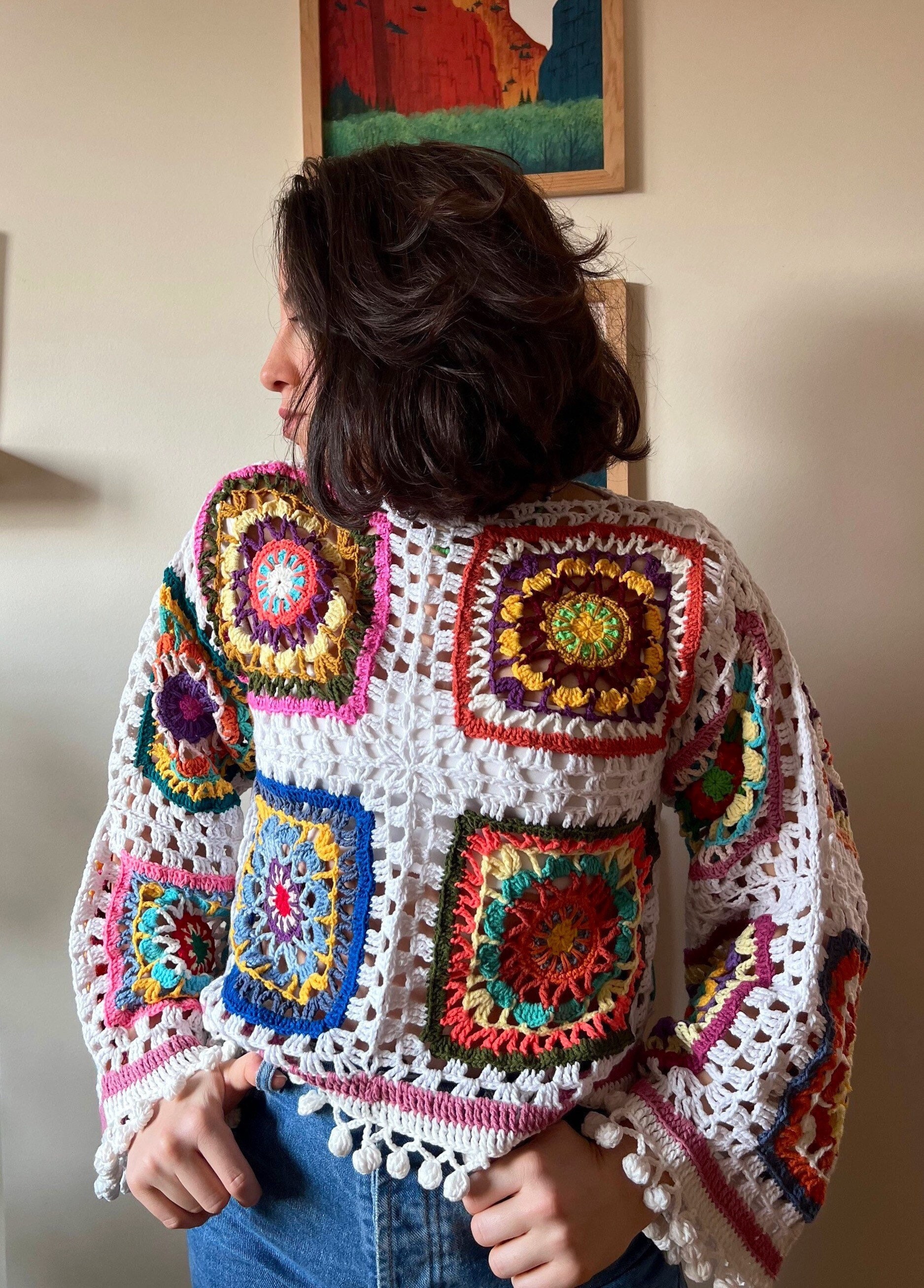 Granny Square Flair: book review and giveaway