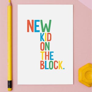 Carte Petit nouveau venu | Nouvelle carte bébé | carte nouveau-né | carte bébé fille | carte bébé garçon | Fabriqué au Royaume-Uni