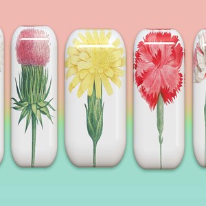 40 botones florales: gráficos PNG de flores 3D (descarga digital) imagen 6