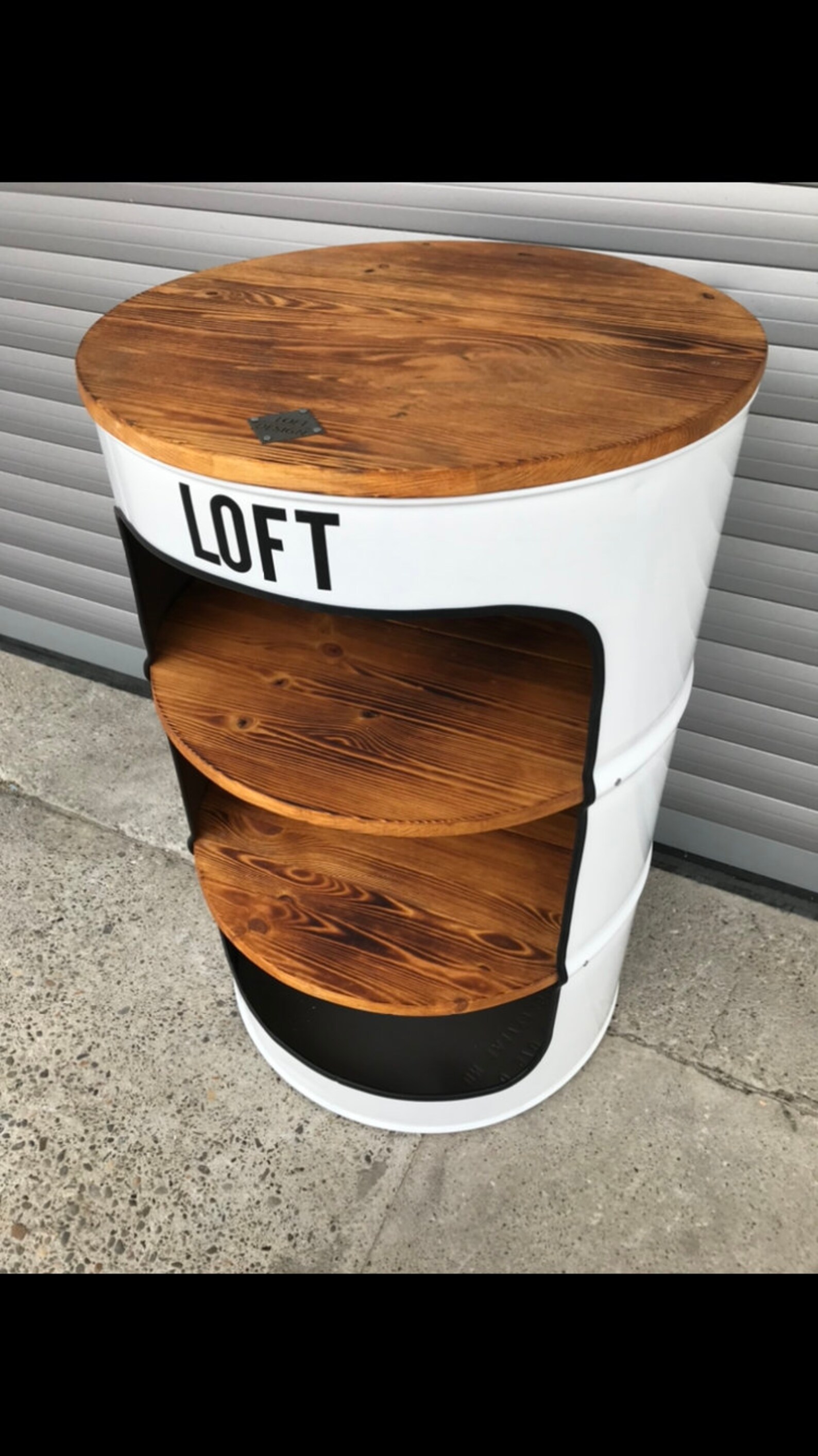 Muebles de barril Bar Estante Mesa Encimera Gabinete Cofre de | Etsy