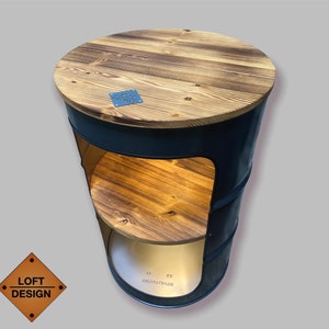 Barrel furniture Barrel bar cabinet Whisky counter table Table wooden table minibar coffee table decor barrel gift Christmas Halloween Kitchen Wood