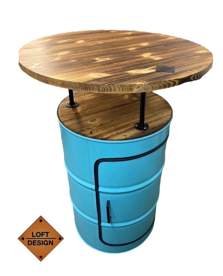 Barrel Barrel Furniture Loft Furniture Bar Table Party Table