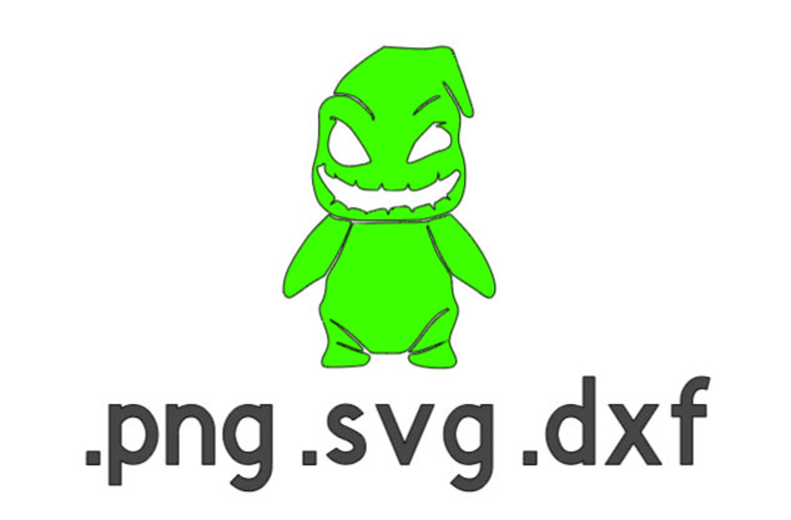 Oogie Boogie .svg .png .dxf - Etsy