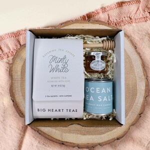 Relaxation Tea Gift Set, Tea Lover Gift Set, Tea Gift Box For Her, Unique Tea Presents, Artisan Tea Gift Box, Herbal Tea Gift Box,