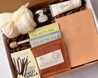 Employee Appreciation Gifts, Corporate Gifting, Thank You Gift Box, Tea Lover Gift Set, Relaxation Gifts, Deluxe Tea Set, Note Book Tea Gift